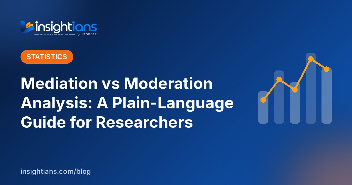 Mediation vs Moderation Analysis: A Plain-Language Guide for Researchers